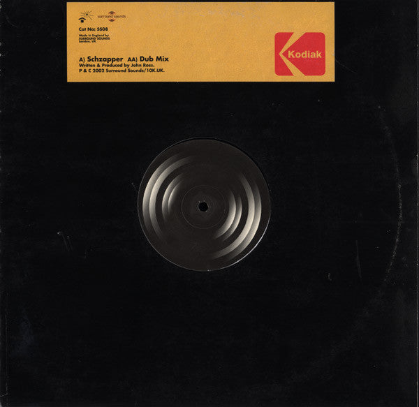 Kodiak - Schzapper - Used Vinyl Record 12"