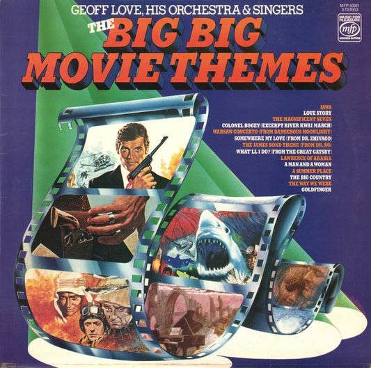 Geoff Love - The Big Big Movie Themes - Used Vinyl Record