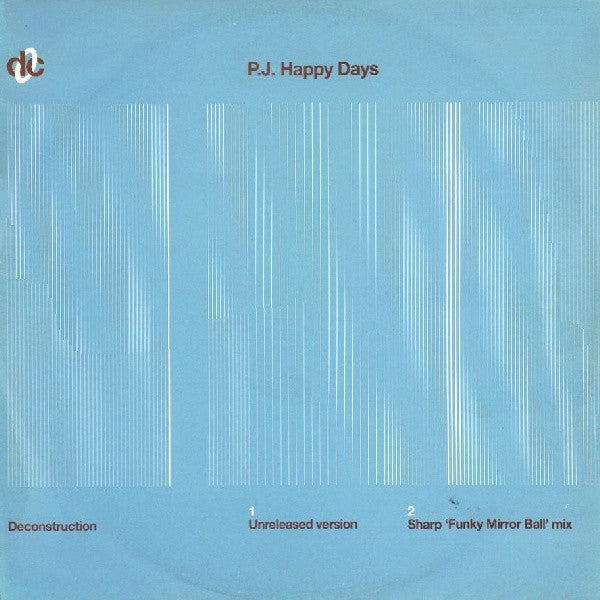 Paul Jacobs - Happy Days - Used Vinyl Record 12"
