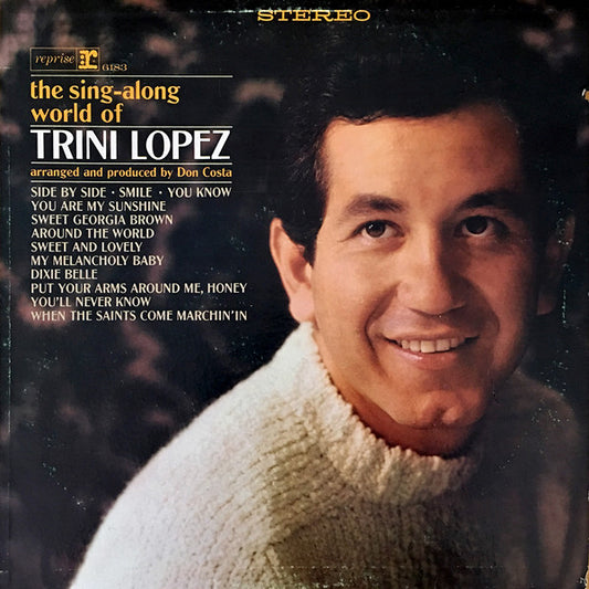 Trini Lopez - The Sing-Along World Of Trini Lopez - Used Vinyl Record
