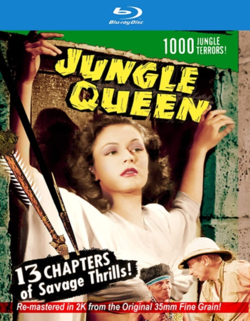 FEATURE FILM - JUNGLE QUEEN: 2K RESTORED SPECIAL EDITION - New BLU