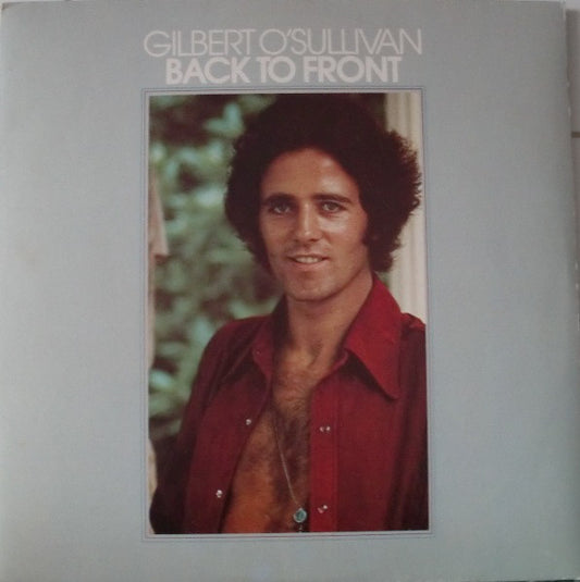 Gilbert O'Sullivan - Back To Front - Used Vinyl Record