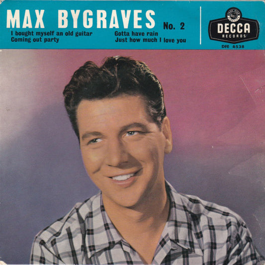 Max Bygraves - No. 2 - Used Vinyl Record 7"