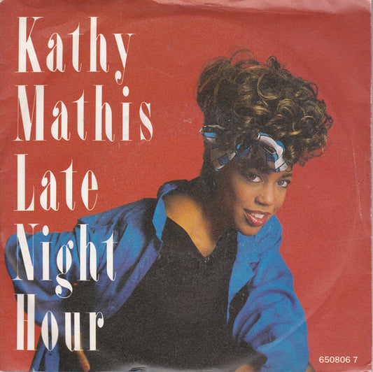 Kathy Mathis - Late Night Hour - Used Vinyl Record 7"
