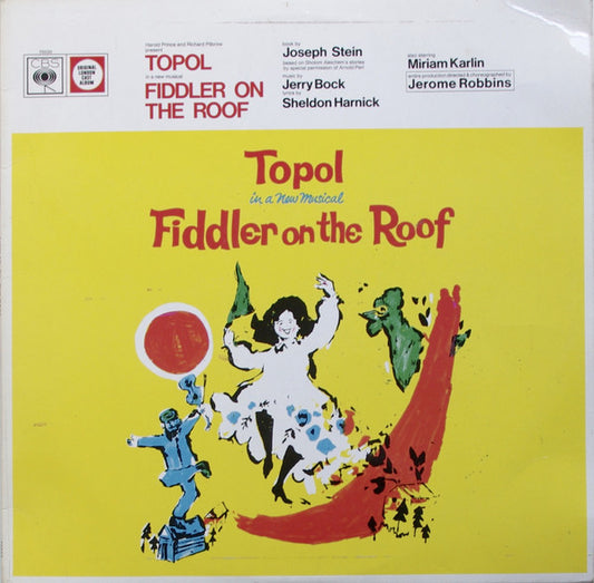 Topol - Fiddler On The Roof - Used Vinyl Record