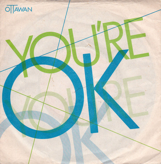Ottawan - You're O.K. - Used Vinyl Record 7"