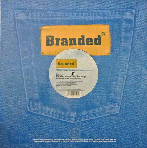 Paradox - No Matter What / Play The Game - Used Vinyl Record 12"