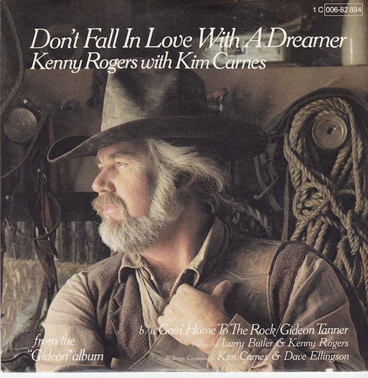 Kenny Rogers - Don't Fall In Love With A Dreamer - Used Vinyl Record 7"