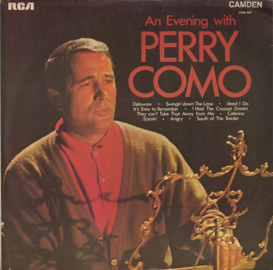 Perry Como - An Evening With Perry Como - Used Vinyl Record