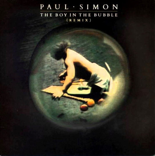Paul Simon - The Boy In The Bubble (Remix) - Used Vinyl Record 7"