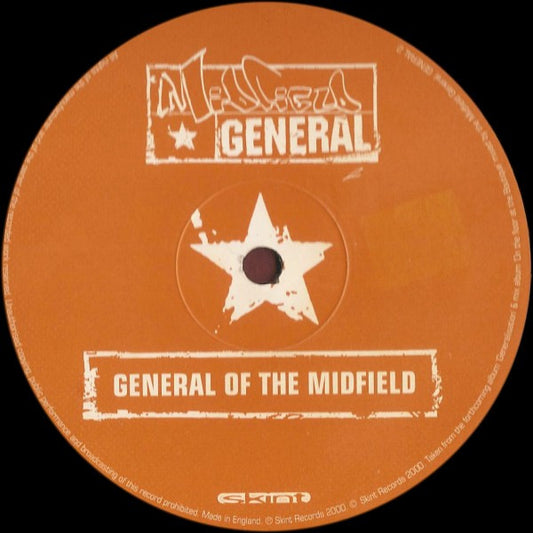 Midfield General - General Of The Midfield - Used Vinyl Record 12"