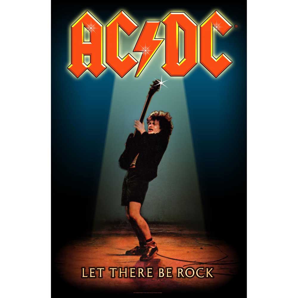 AC/DC - Textile Poster: Let There Be Rock - Art Posters
