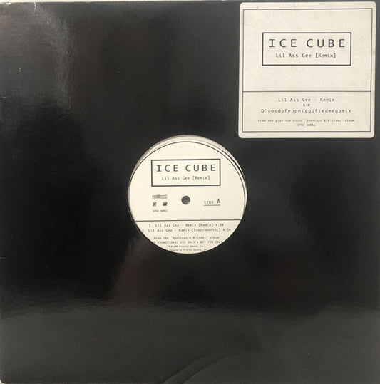 Ice Cube - Lil Ass Gee (Remix) - Used Vinyl Record 12"