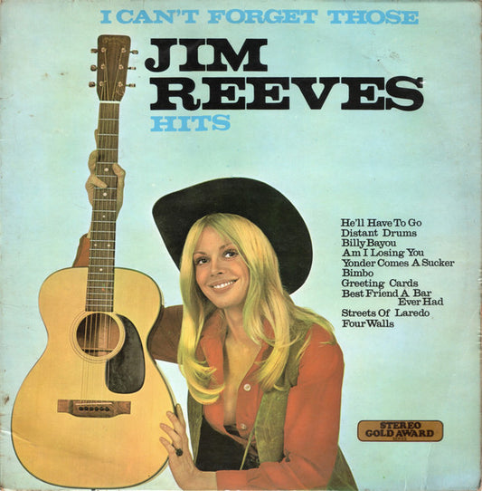 Big Burley - I Can't Forget Those Jim Reeves Hits - Used Vinyl Record