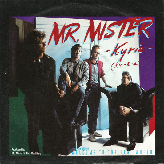 Mr. Mister - Kyrie - Used Vinyl Record 7"