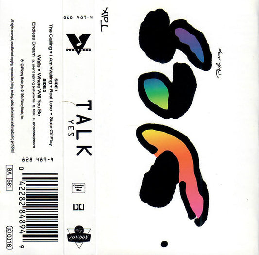 Yes - Talk - Used Cassette