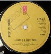 People's Choice - A Party Is A Groovy Thing - Used Vinyl Record 7"