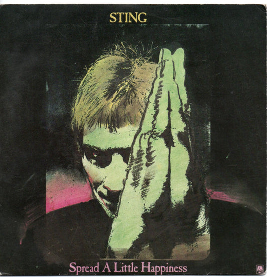 Sting - Spread A Little Happiness - Used Vinyl Record 7"