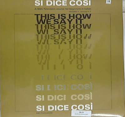 No Artist - Si Dice Cosi - This Is How We Say It. A BBC Television Co