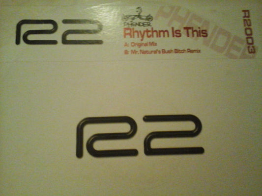 Phender - Rhythm Is This - Used Vinyl Record 12"