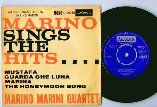Marino Marini Ed Il - Marino Sings The Hits - Used Vinyl Record 7"