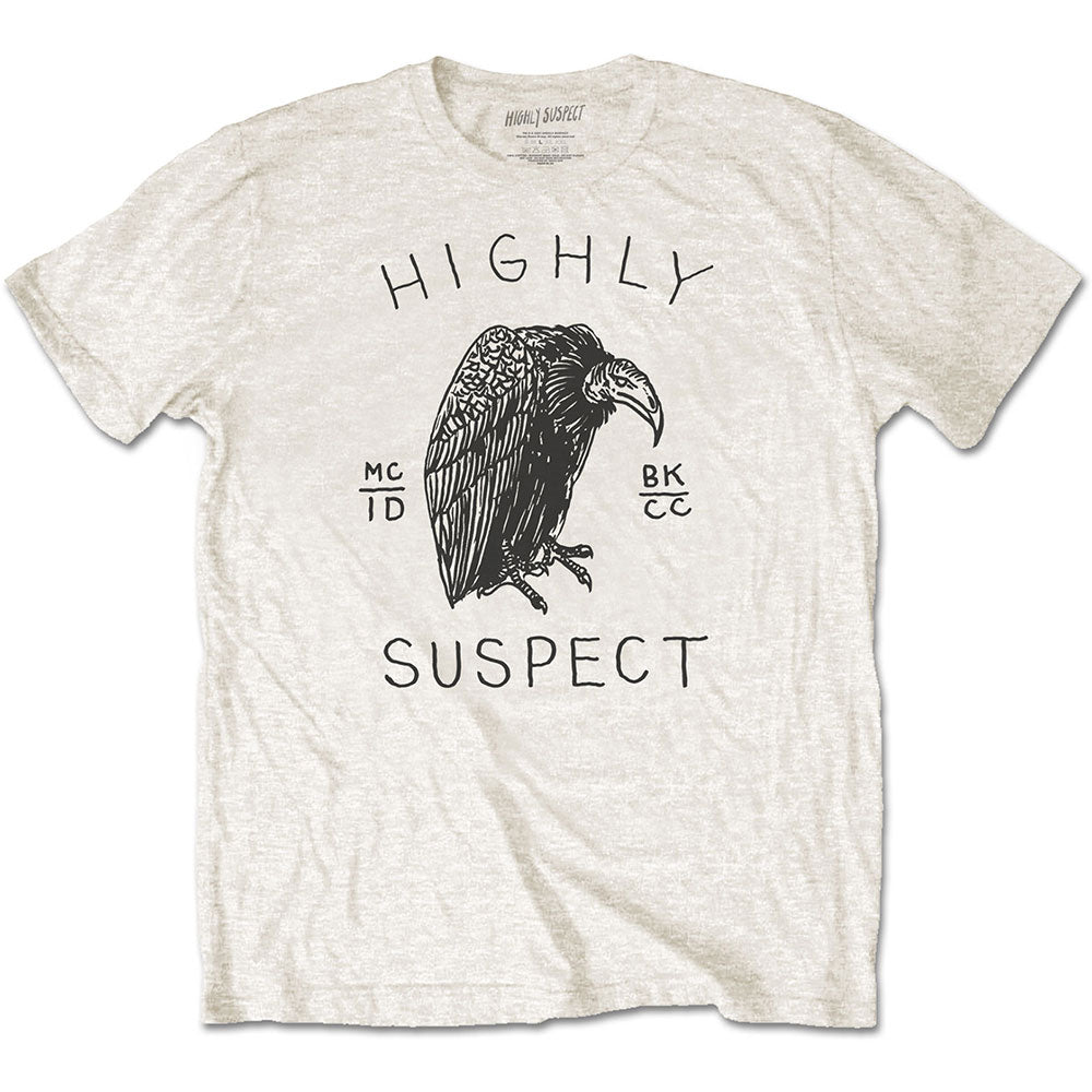 Highly Suspect - tshirt - Unisex - Short Sleeves - Vulture - Large