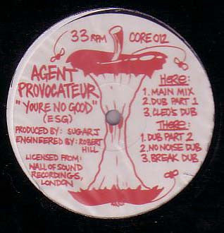 Agent Provocateur - You're No Good - Used Vinyl Record 12"