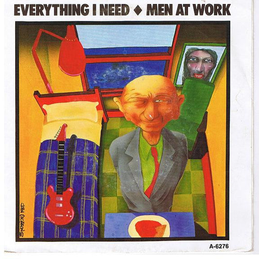 Men At Work - Everything I Need - Used Vinyl Record 7"