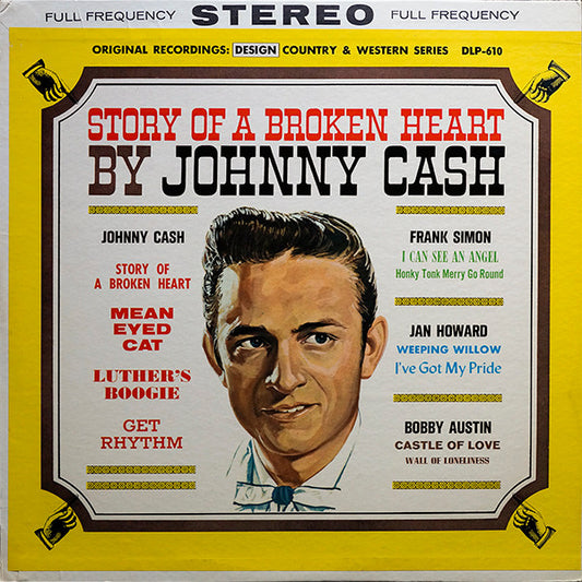 Johnny Cash - Story Of A Broken Heart - Used Vinyl Record