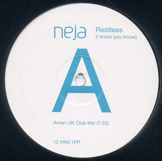 Neja - Restless - Used Vinyl Record 12"