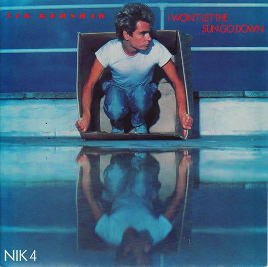 Nik Kershaw - I Won't Let The Sun Go Down - Used Vinyl Record 7"