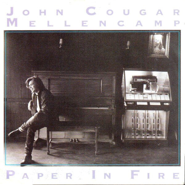 John Cougar Mellenca - Paper In Fire - Used Vinyl Record 7"