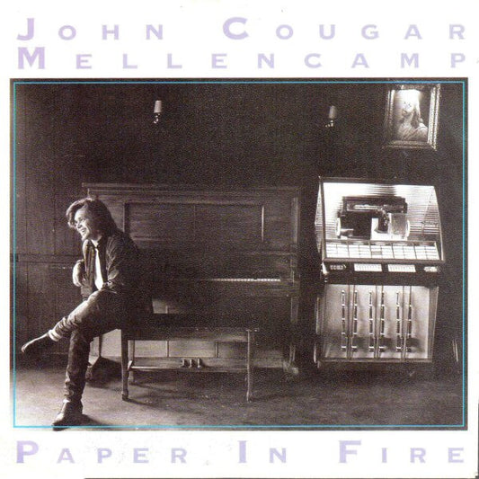 John Cougar Mellenca - Paper In Fire - Used Vinyl Record 7"
