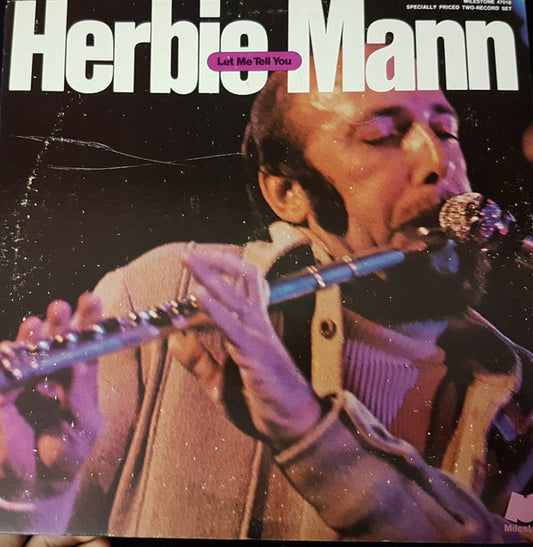 Herbie Mann - Let Me Tell You - Used Vinyl Record