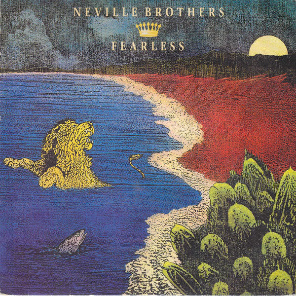 The Neville Brothers - Fearless - Used Vinyl Record 7"