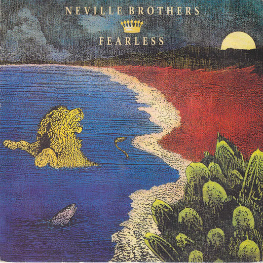 The Neville Brothers - Fearless - Used Vinyl Record 7"