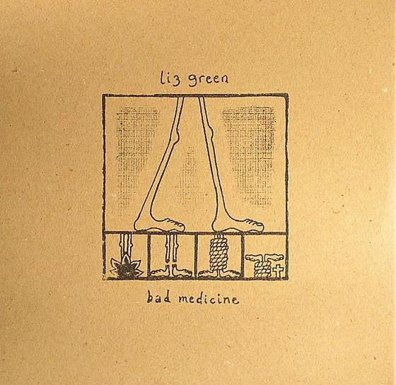 Liz Green - Bad Medicine - Used Vinyl Record 7"
