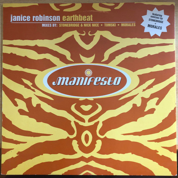 Janice Robinson - Earthbeat - Used Vinyl Record 12"