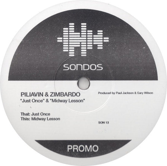 Piliavin & Zimbardo - Just Once / Midway Lesson - Used Vinyl Record 12"