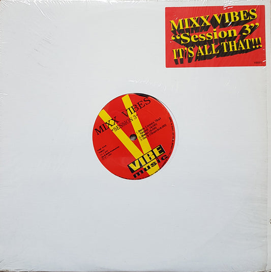 Mixx Vibes - Session 3 - Used Vinyl Record 12"