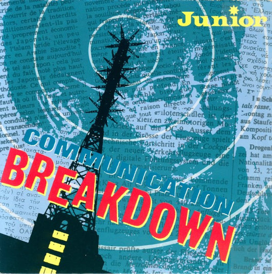 Junior - Communication Breakdown - Used Vinyl Record 7"