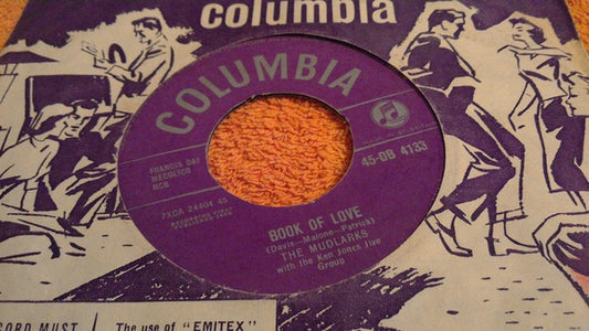 The Mudlarks - Book Of Love - Used Vinyl Record 7"