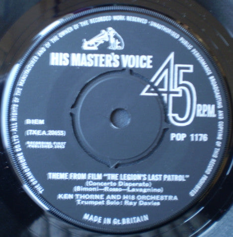 Ken Thorne And His O - Theme From Film "The Legion's Last Patrol" (Conc