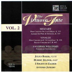 Julius Baker - The Virtuoso Flute, Vol. 2 - New CD