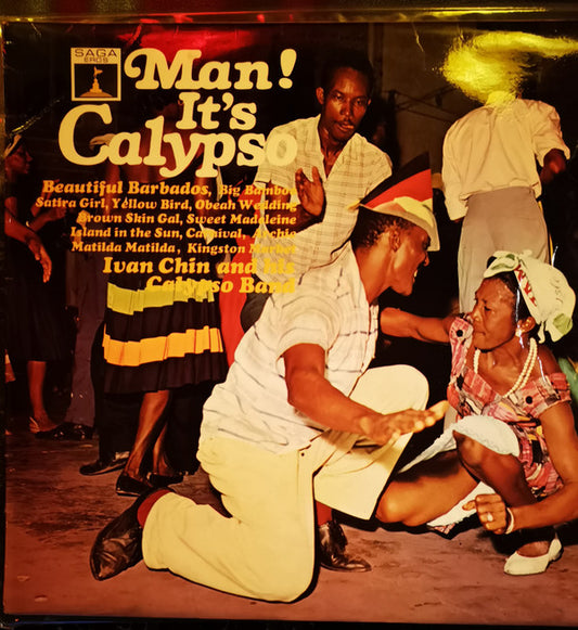 Ivan Chin And His Ca - Man! It's Calypso - Used Vinyl Record