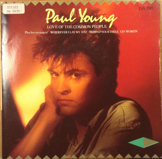 Paul Young - Love Of The Common People - Used Vinyl Record 7"