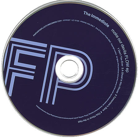 The Immediate - Make Our Devils Flow EP - Used CD