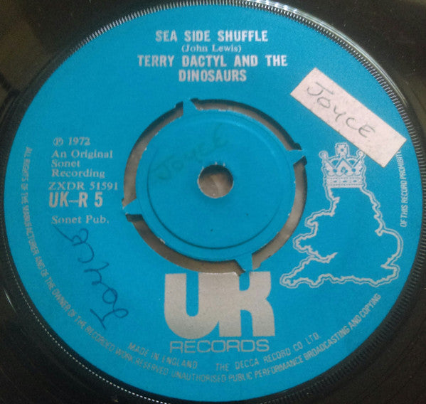 Terry Dactyl And The - Sea Side Shuffle / Ball And Chain - Used Vinyl