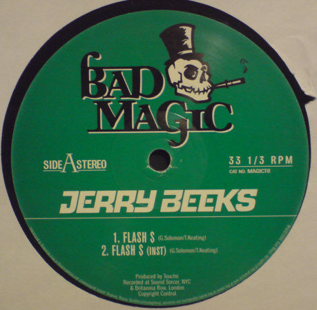 Jerry Beeks - Flash $ - Used Vinyl Record 12"