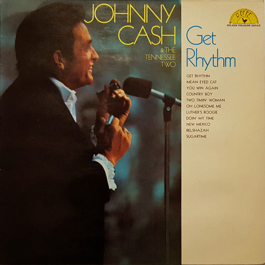 Johnny Cash & The Te - Get Rhythm - Used Vinyl Record